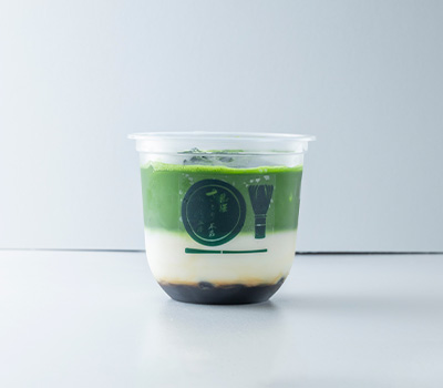 お濃茶ラテ 黒糖タピオカ
